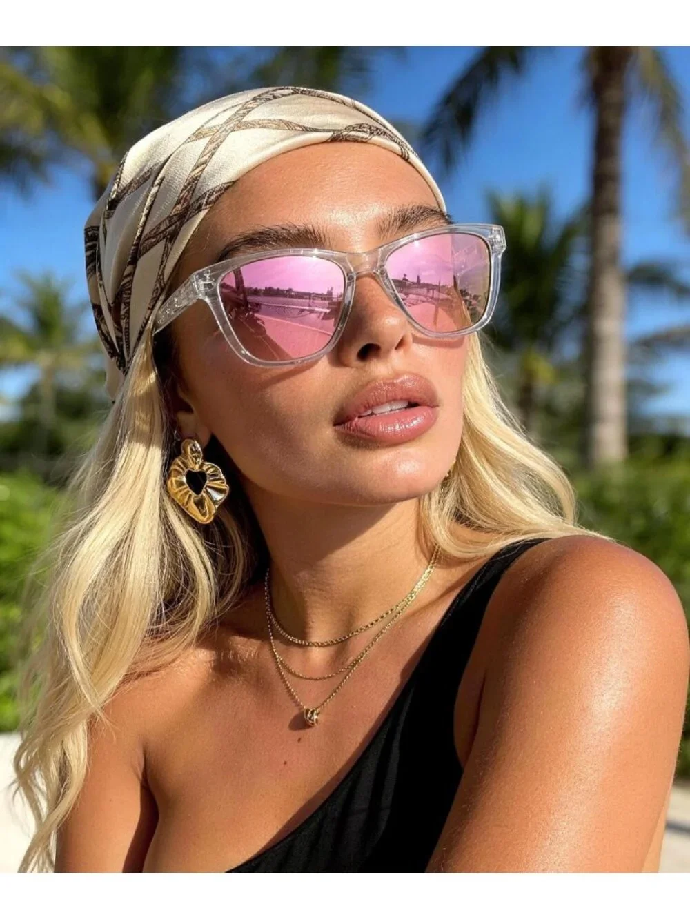 Trendy Polarized Retro Sunglasses for Women | UV Protection for Travel & Driving